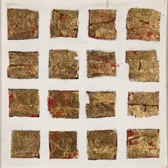 Milano 1922 - 1988 / Tableau doré by Remo Bianco, mixed media on panel, offered Dec 2018