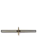 Gianni Piacentino, Coazze 1945 / Dark amaranth and gray decorated big bar with copper crown and initialed propeller, 1972-73