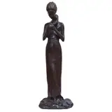 Paolo Troubetzkoy, Verbania, 1866 - 1938 / Fanciulla con treccia