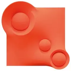 Roma 1957 / Superficie arancio n.38, 2016 by Hector Rigel, Vernice arco-vinilica su tela estroflessa, offered Dec 2018