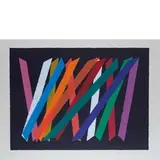 Roma 1927 - Perugia 2005 / Senza titolo by Piero Dorazio, lithograph a colori on paper, offered Dec 2018