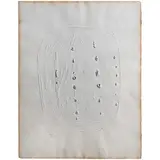 Lucio Fontana, Rosario Santa Fe' 1899 - Varese 1968 / Concetto spaziale, 1964, etching on paper Fabriano con rilievi and buchi