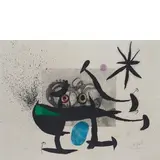 Barcellona 1893 - Palma de Mallorca 1983 / Senza titolo by Joan Miró, lithograph a colori on paper, offered Dec 2018