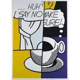 Roy Lichtenstein, New York 1923 - 1997 / ...Huh, 1976, screenprint a colori on paper