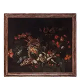 Ludovico Caffi, Natura morta, oil on canvas