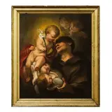 Visione di Sant'Antonio by Paolo Gerolamo Piola, oil on canvas, offered Mar 2019