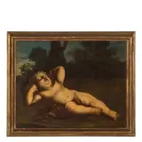 Giuseppe Diamantini, Putti dormienti, oil on canvas