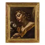 Angelo by Giovanni Battista Beinaschi, oil on canvas, offered Mar 2019