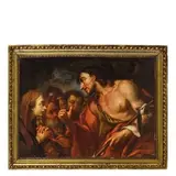 Giambattista Pittoni, Predica del Battista, oil on canvas