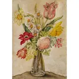 Vaso fiorito by Giovanna Garzoni, tempera on pergamena, offered Mar 2019