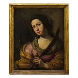 Giuseppe Marullo, Santa Caterina, oil on canvas