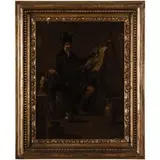 Alessandro Magnasco, Il medico di campagna, oil on canvas