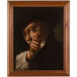 L'esperto d'arte by Domenico Fedeli detto Il Maggiotto, oil on canvas, offered Mar 2019