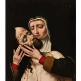 Quentin Massys, Compianto, oil on panel