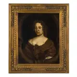 Nicolaes Maes, Ritratto femminile, oil on canvas