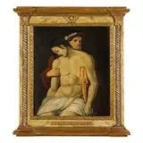 Giovanni Antonio Lappoli, Gesù sorretto da Nicodemo, oil on panel