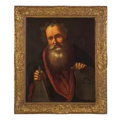 Filosofo by Abraham Bloemaert, oil on canvas incollata on panel, offered Mar 2019