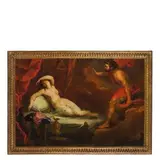 Laurent Pêcheux, Giove e Semel, oil on canvas