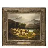 Thomas Sidney Cooper, Canterbury 1803 - 1902 / Pecore al pascolo