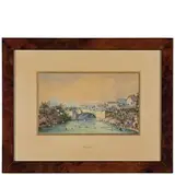 Gaspard Gobaut, Parigi, 1814 ; 1882 / La Battaglia di Palestro, watercolour on paper