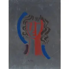 Figure by Mario Tozzi, Coppia di serigrafie su acciaio, offered May 2019