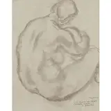 Livorno, 1898 - Valdana di Portoferraio, 1981 / Nudo di donna / Firmato Carlo C Domenici dedica e data Milano 17-5-77 in basso a destra by Carlo Domenici, mixed media on paper, offered May 2019