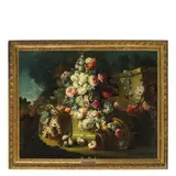 Michele Antonio Rapous, Natura morta, oil on canvas