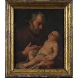 Ercole de Maria, San Giuseppe, oil on canvas