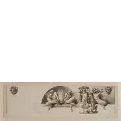 Giuseppe Cades, Studio di decorazione ad affresco, ink on paper