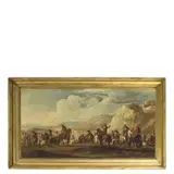 Francesco Simonini, Battaglia, oil on canvas