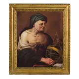 Johann Carl Loth, Filosofo, oil on canvas