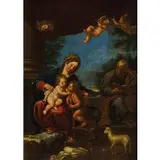 Francesco Albani, Riposo nella fuga in Egitto, oil on canvas