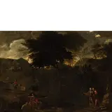 Crescenzo Onofri, Paesaggio, oil on canvas