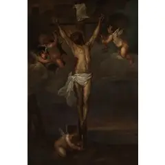Crocifissione by Jan Thomas van Ieperen, oil on canvas, offered May 2019