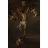 Jan Thomas van Ieperen, Crocifissione, oil on canvas