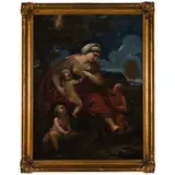 Carità romana by Andrea Miglionico, oil on canvas, offered May 2019
