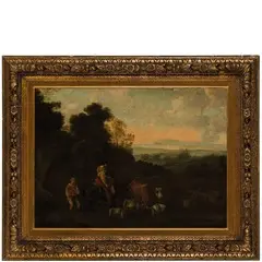 Pastorale by Jacob van der Does, oil on canvas, offered May 2019
