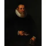 Geldorp Gortzius, Ritratto di gentiluomo, oil on canvas