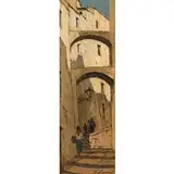 Livorno, 1889 - 1969 / Vecchia San Remo alta / Firmato G Lomi in basso a destra by Giovanni Lomi, oil on panel, offered May 2019