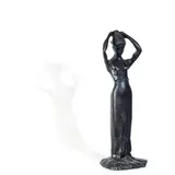 Verbania 1866 - 1938 / Donna con le mani tra i capelli by Paolo Troubetzkoy, bronze, offered Jun 2019