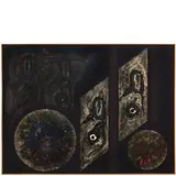 Jorge Piqueras, Lima 1925 / Reloj de luna, 1960, oil and tecnica mista on canvas