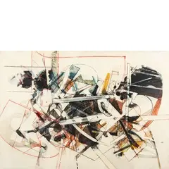 Catania 1928 / Senza titolo, 1965 by Edoardo Franceschini, oil on canvas, offered Jun 2019