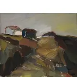Hussein Madi, Chebaa 1938 / Senza titolo, oil on canvas