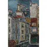 Orfeo Tamburi, Jesi 1910 - Parigi 1994 / Stradina, Parigi, 1975