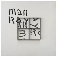 Bruno Di Bello, Torre del Greco 1938 / Man Ray, metà anni '70, Tela emulsionata