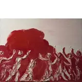 Virgilio Guidi, Roma 1891 - Venezia 1984 / Incontri, 1980