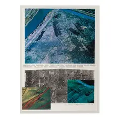Dennis Oppenheim, Washington 1938 - New York 2011 / Senza titolo, 1978, screenprint a colori on paper