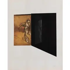 Carlo Alfano, Napoli 1932 - 1990 / Senza titolo, lithograph a colori on paper