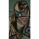 Ennio Morlotti, Lecco 1910 - Milano 1992 / Nudo, 1948