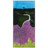 Carlo Mattioli, Modena 1911 - Parma 1994 / Campo di lavanda, 1990